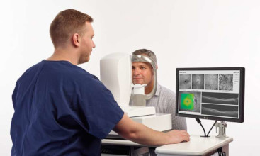ОКТ глаза (оптическая когерентная томография) глаза