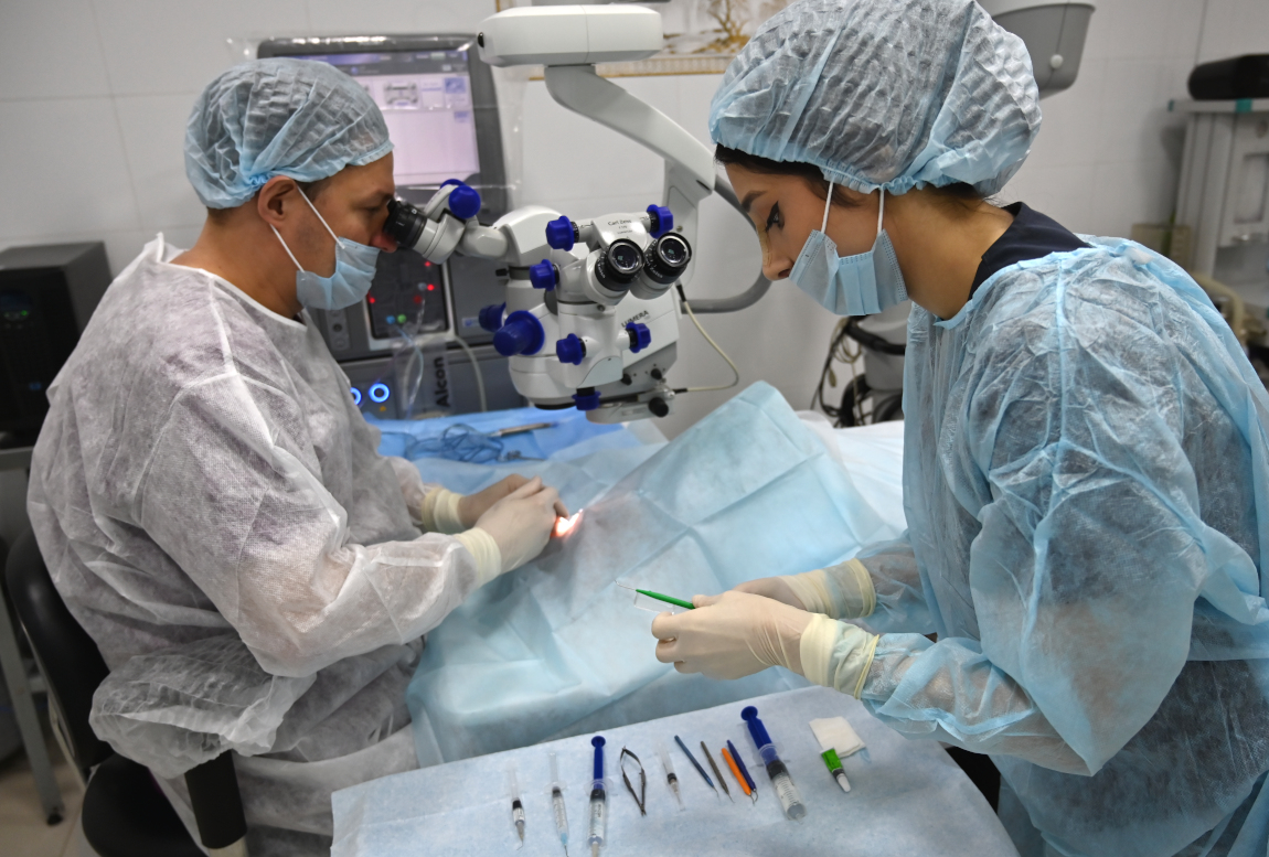 Факоэмульсификация катаракты с имплантацией ИОЛ - цена операции в Москве